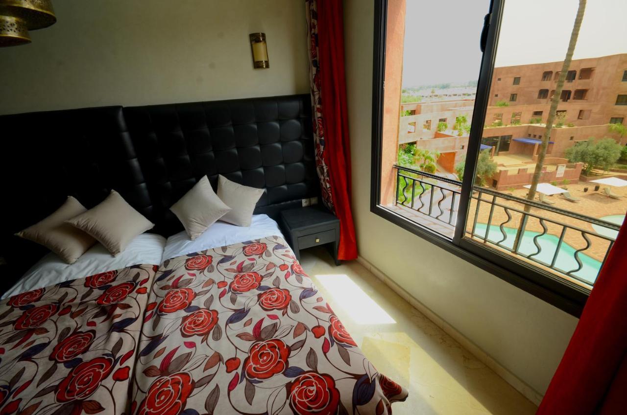 Appart Vue Piscine Et Montagne Marrakech Apartment Marrakesh Bagian luar foto