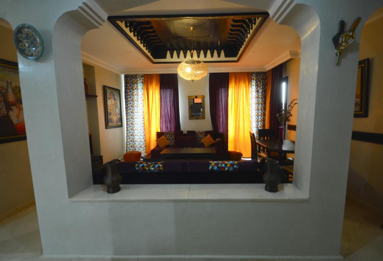 Appart Vue Piscine Et Montagne Marrakech Apartment Marrakesh Bagian luar foto